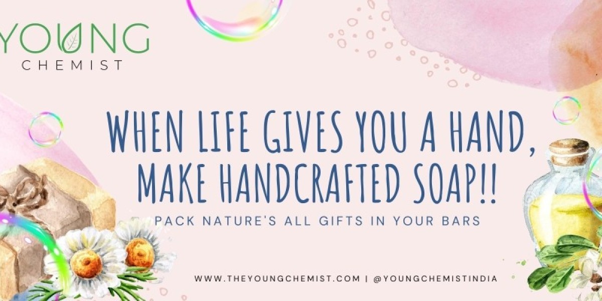 When Life Gives You a Hand, Make Handcrafted Soap!! Pack Nature's All Gifts in Your Bars